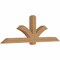 Ekena Millwork Redmond Smooth Timber Gable Bracket, Western Red Cedar, 96"W x 32"H x 5 1/2"D x 5 1/2"F, 8/12 Pitch GBW096X32X0606RED00SWR - alternate 3